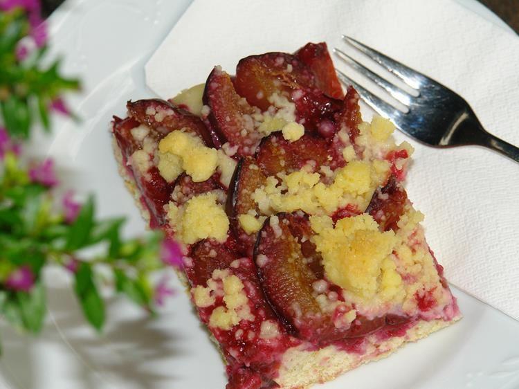 Pflaumenkuchen mit Streusel