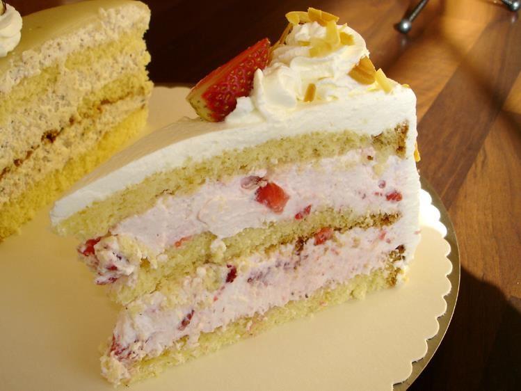Erdbeer-Sahnetorte